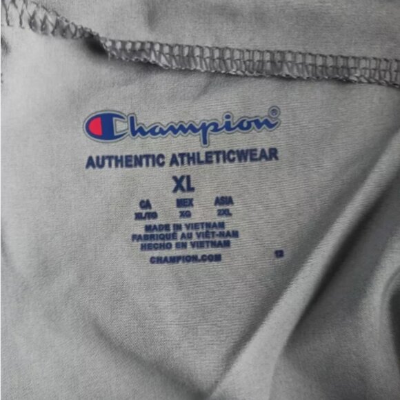 Champion Mens Double Dry Sport Shorts XL 7" inseam Gray Drawstring Quick Drying - Picture 8 of 9